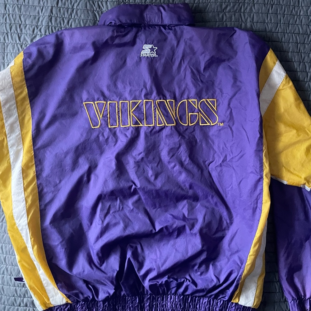 Retro Minnesota Vikings Wind Breaker